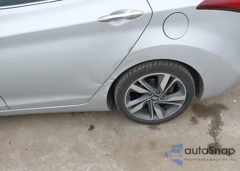 2014 Hyundai Elantra Limited z USA, uszkodzony, nr VIN KMHDH4AE9EU172485